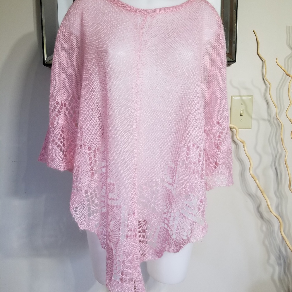 Crocheted Knit Top